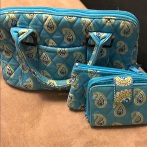Vera Bradley purse wallet and coin case
